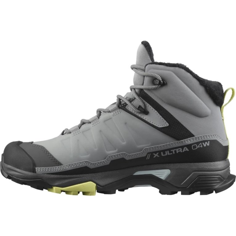 Botas de Invierno Salomon X Ultra 4 Mid Invierno Thinsulate Climasalomon Impermeables Mujer Grises | MX VJBH792